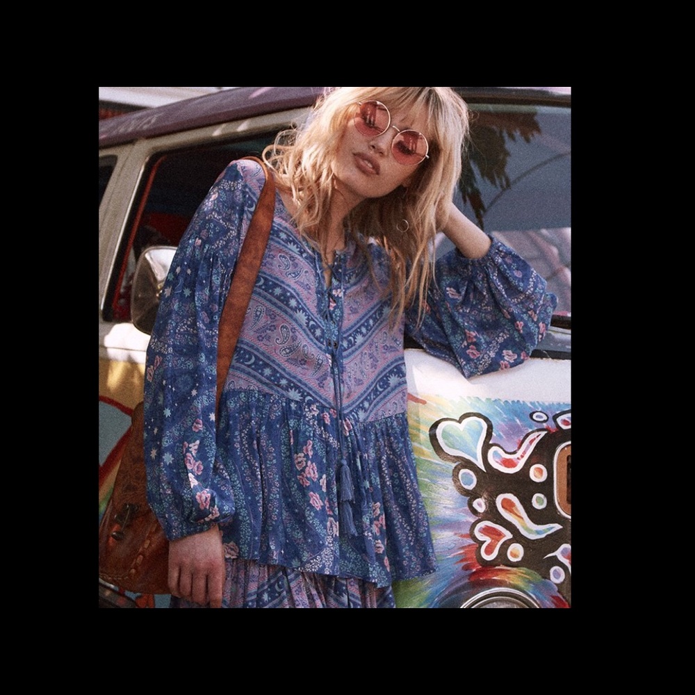 spell and thegypsy city lights blouse